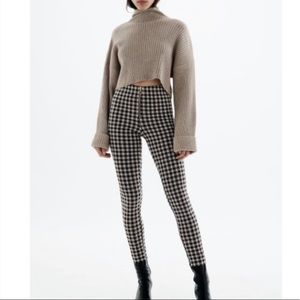 ZARA Gingham Pants
